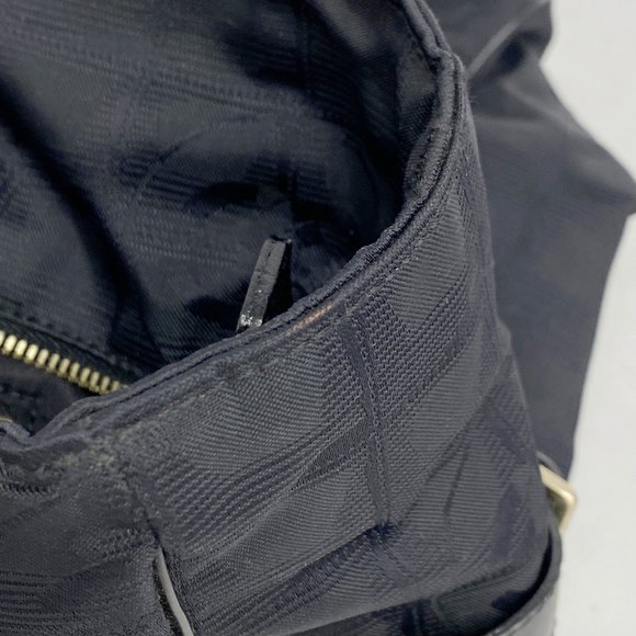 Chanel Tote Bag New Travel Nylon Black Champagne Ladies - Picture 9 of 10